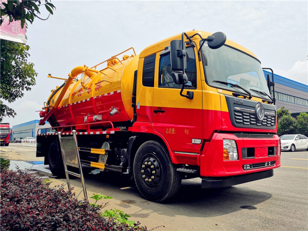 天錦15方一體罐清洗吸污車